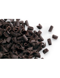 VIRUTA PEQUEÑAS CHOCOLATE NEGRO 2KG. CURLS