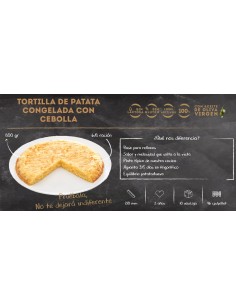 TORTILLA PAPA CON CEBOLLA 800GR