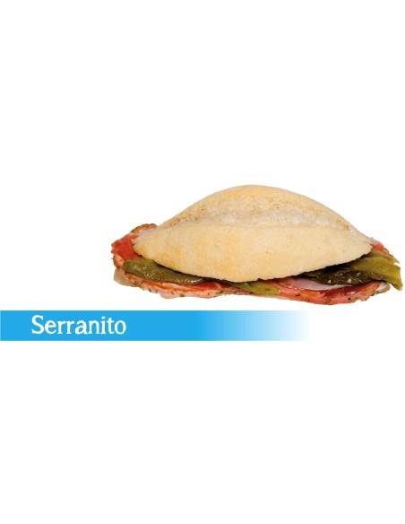 ESTUCHE MONTADITO SERRANITO. 110 GR