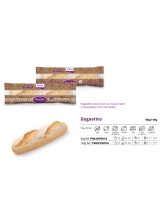 AIROS BAGUETTINA CONGELADA 85G