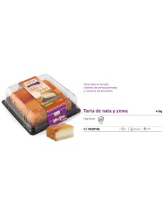 AIROS TARTA DE NATA Y YEMA 410G