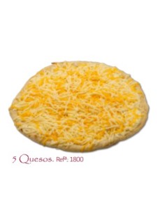 PIZZA GOURMET 5 QUESOS 29CM. 500 GR. (1800)