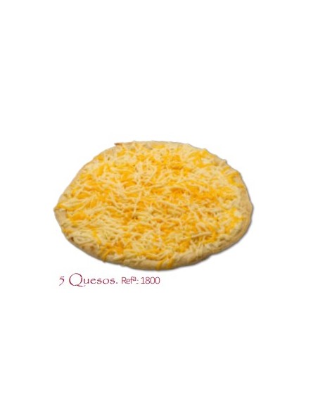 PIZZA GOURMET 5 QUESOS 29CM. 500 GR. (1800)