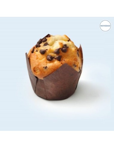MUFFIN DE VAINILLA CON PEPITAS DE CHOCOLATE SIN GLUTEN 85g