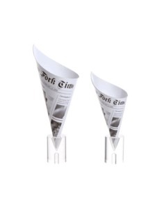 CONO PERIODICO CARTÓN XL 100 Unid